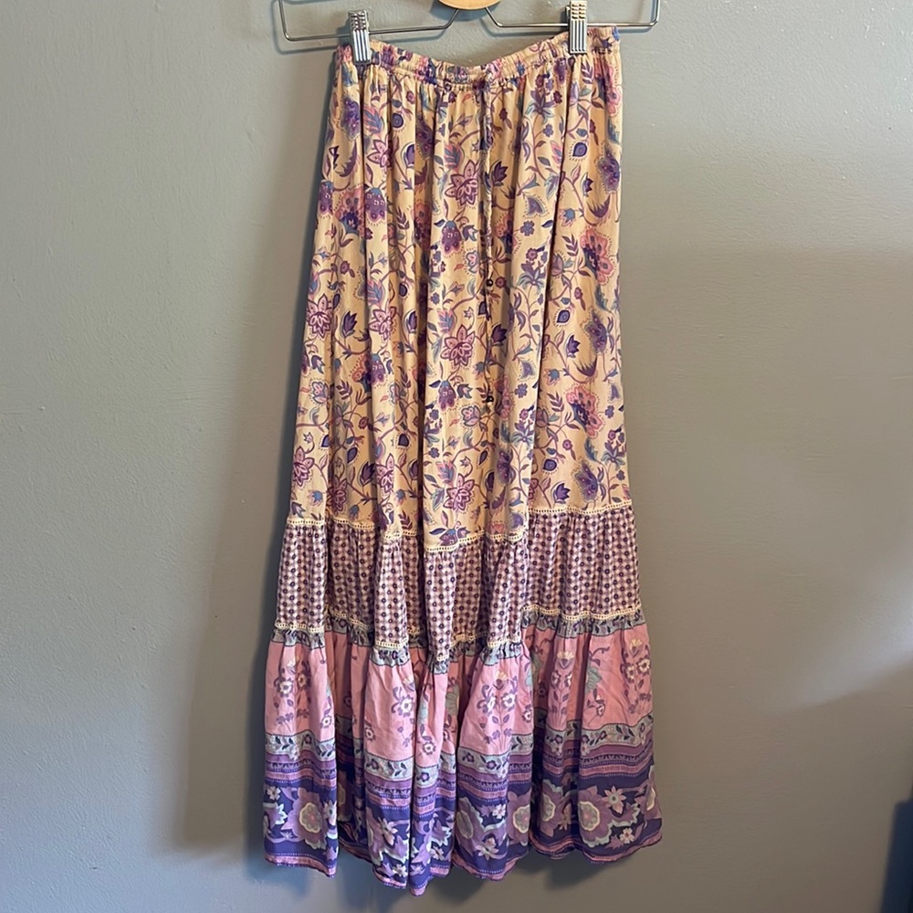Spell Portobello Road Maxi Skirt